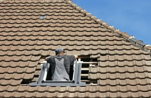 Pose de velux - Trébas